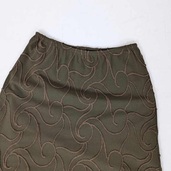 *Free with Purchase* Vintage Donna Karen Knee Length Pencil Skirt Mid Low Rise - Picture 5 of 9
